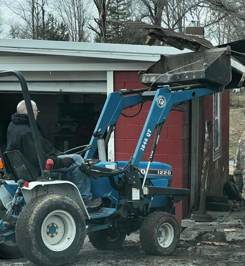 Stolen tractor